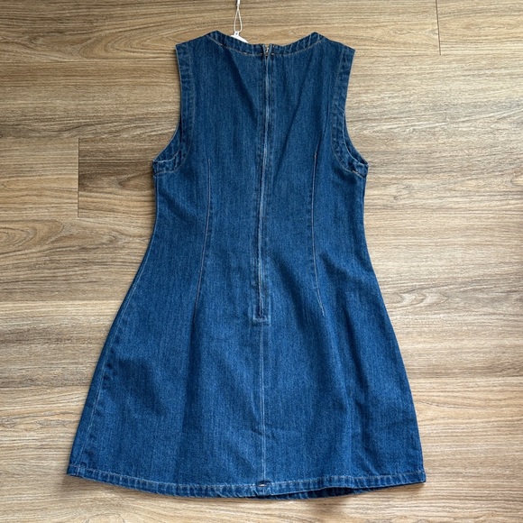 Mable Petal & Pup Denim Sleeveless Dress - Picture 4 of 4